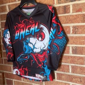 O'neal Boys M 10-12 Motocross Jersey Dirt Bike Shirt Long Sleeve Element Series
